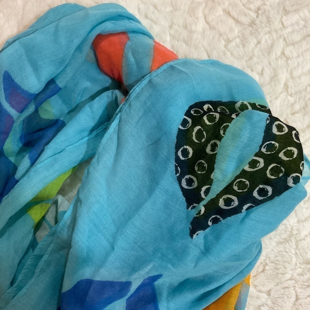 Fracas Multicolored Scarf - Picture 3 of 4